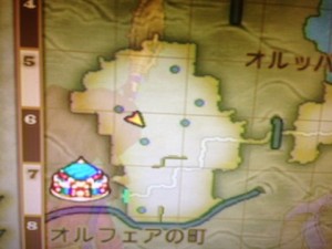 メイジキメラの場所