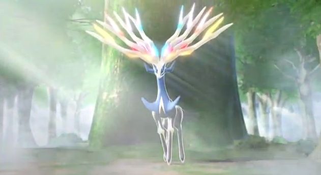 おそらくポケモンXのほうの伝説のポケモン
