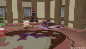 チョコ家具を配置してみた