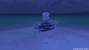 慰霊の浜の墓碑を調べる