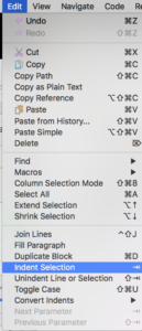 phpstormでの一括インデントを入れる方法